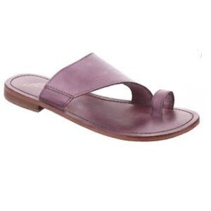 Free People Santorini Leather Toe Loop Sandals EU 38 Minimal Boho